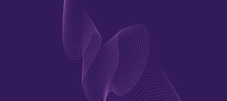 Purple abstract flowing digital waves with intricate mesh texture, perfect for creative backgrounds and modern design vector