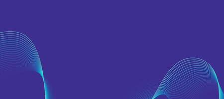 Modern abstract purple gradient digital background with smooth wave patterns and glowing light effects for visual designs vector