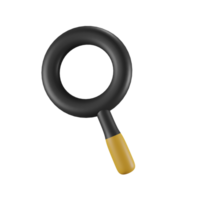 3d element icon search bar for supporting application apps png