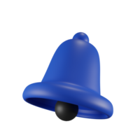 3d icon notify bell message for supporting application apps png