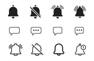 Notice the Message icon. Incoming inbox message icon set. Illustration EPS 10 vector