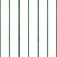 Watercolor naive vertical green stripe seamless pattern isolated background. Hand painted abstract brush striped ornate illustration. Texture for textile, package design, kitchen wrapping vector