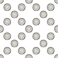 Growth Rings on tree concept linear seamless pattern vector