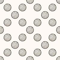 Tree growth rings concept seamless pattern vector