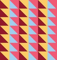 Vibrant Geometric Triangle Pattern vector