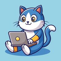 Whisking Up Some Magic The Cat Chef vector