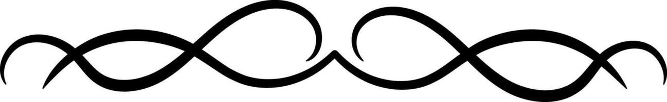 Infinity symbol forming a continuous line linking two loops, creating a sense of endlessness and continuity, ideal for concepts related to eternity, limitlessness, and infinite possibilities vector