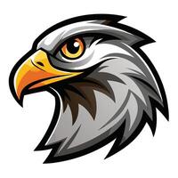 Modern Falcon Head Mascot for Unique Branding Concepts vector