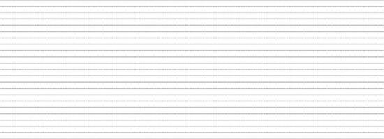 Journal planer page with dotted line grid. Simple linear graph paper texture. Repeated school dashed sheet wallpaper. Retro notebook pattern background. Striped note paper template. vector