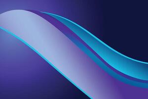Abstract gradient wavy shape effect illustration background. vector