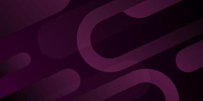 Abstract 3D dynamic dark purple background. Simple pattern background design. vector