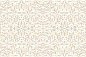Elegant arabesque pattern with intricate details and a warm gold color palette. Perfect for interior design, fashion textiles, and projects seeking a sophisticated and luxurious aesthetic vector