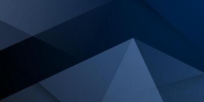 Abstract futuristic dark blue background. Simple overlap square pattern with shadow. vector