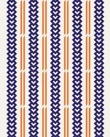 Jersey chain pattern design with blue and orange background. vector
