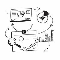 Clean WMS system and analytics icon with copy space for digital marketing concept as An illustrative WMS system and analytics icon with ample copy space tailored for digital marketing an vector