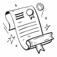 Clean Warranty certificate and a stamp symbolizing official guarantee with ample space for text concept as A warranty certificate and a stamp representing an official guarantee with bla vector