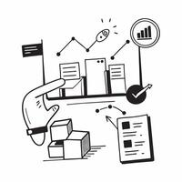 Clean Warehouse system and analytics icon with copy space for digital marketing concept as An illustrative warehouse system and analytics icon with ample copy space tailored for digital vector