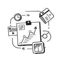 Clean Warehouse dashboard and logistics analytics icon with space for text and graphics concept as An iconographic warehouse dashboard and logistics analytics icon design offering ample vector