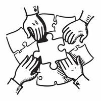 Clean Team rowing in sync symbolizing coordination and challenge with ample space for text concept as A team rowing a boat in sync representing the coordination and challenge of achievi vector
