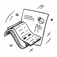 Clean Tax form and magnifying glass icon with copy space for financial reviews concept as An artistic rendering of a tax form and magnifying glass icon with spacious copy space suitable Set 2 vector