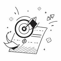 Clean Target icon with copy space on a tech themed background concept as A image of a target icon with generous copy space on a tech themed background ideal for business goals and vector