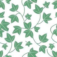 Clean Subtle summer leaves seamless pattern with eucalyptus and olive branches for soft calming spaces concept as Soft eucalyptus and olive branches seamlessly arranged for a calming gen Set 2 vector