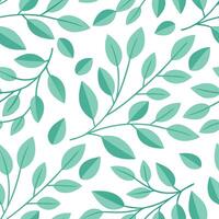 Clean Spring pastel seamless tile pattern with soft blues and greens for a peaceful and natural ambiance concept as Soft blues and greens arranged in seamless patterns for a peaceful nat vector