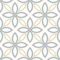 Clean Spring pastel seamless tile pattern featuring soft pinks blues and yellows for calm serene spaces concept as Gentle pastel shades of pink blue and yellow arranged in a seamless spr vector