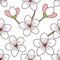 Clean Spring floral seamless tile pattern with soft pastel tones for fresh home decor concept as Delicate spring flowers arranged in seamless tile pattern with light pastel hues perfect vector