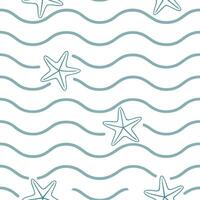 Clean Soft beach breeze seamless tile pattern with gentle waves and a relaxing coastal vibe concept as Gentle beach waves and a soft breeze create a relaxing and soothing seamless tile p vector