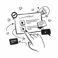 Clean Social media illustration with copy space for business reports concept as A visually appealing social media illustration with copy space designed to enhance business reports and pr vector