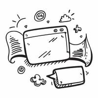 Clean Social media icon with blank space for custom branding concept as A customizable social media icon with blank space for adding custom branding elements making it suitable for a var vector