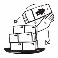 Clean Silhouette of a shipping pallet and a turnover graph symbolizing pallet turnover in double exposure with copy space concept as A silhouette of a shipping pallet intertwined with a vector