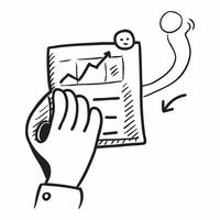 Clean Silhouette of a person and a sales chart symbolizing revenue analysis in double exposure with copy space concept as A silhouette of a person intertwined with a sales chart represe vector