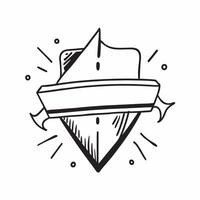 Clean Shopping symbol with copy space for blog headers concept as A sleek shopping symbol with ample copy space perfect for blog headers and articles to visually represent themes of reta vector