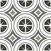 Clean Showcase retro labels within mosaic tile backgrounds curated vintage textures professional look easy to customize concept as Unified pattern design merges nostalgic flair perfect vector