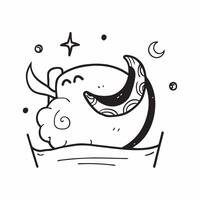 Clean Sheep and Crescent Moon concept as Sheep with a crescent moon and ample copy space symbolizing the sacrificial aspect and celestial connection of Eid Al Adha in Photo Stock Concep Set 2 vector