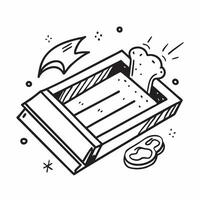 Clean Sandbox symbol with copy space for print materials concept as A versatile sandbox symbol with ample copy space suitable for print materials like brochures flyers and posters to hig vector