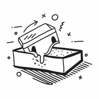 Clean Sandbox icon with space for motivational quotes concept as A modern sandbox icon design with ample space for motivational quotes perfect for creating business posters and digital m vector