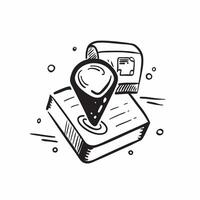 Clean Sandbox icon with copy space for business presentations concept as A modern sandbox icon design with generous copy space perfect for enhancing business presentations and slideshows vector