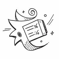 Clean Sale discount icon with ample space for text and graphics concept as An iconographic sale discount design offering ample space for both text and graphics perfect for illustrating c vector