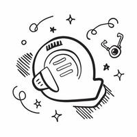 Clean Safety icon with space for text and graphics on a blue background concept as A modern safety icon design featuring space for both text and graphics on a blue background perfect for vector