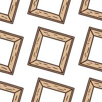 Clean Rustic wooden frame seamless tile pattern with natural textures and earthy tones concept as Natural textures of rustic wooden frames form seamless tile patterns with earthy tones e vector
