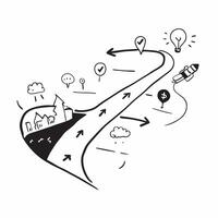 Clean Roadmap icon with blank space for custom branding concept as A customizable roadmap icon with blank space for adding custom branding elements making it suitable for a variety of co vector