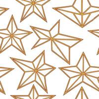 Clean Retro polygon seamless tiles metallic colors on white background perfect for luxury designs concept as Creating retro seamless tile with polygon shapes in metallic colors on white vector