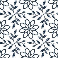 Clean Retro geometric seamless tile pattern intricate line art on white background ideal for contemporary designs concept as Creating seamless tile with retro geometric patterns and intr Set 4 vector