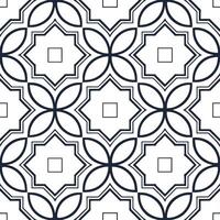 Clean Retro geometric frame seamless tile pattern with bold lines and nostalgic style concept as Bold retro geometric frames form seamless tile patterns bringing nostalgic style to space vector