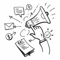 Clean Promotion illustration with copy space for business reports concept as A visually appealing promotion illustration with copy space designed to enhance business reports and presenta vector