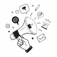 Clean Promotion illustration with copy space for business reports concept as A visually appealing promotion illustration with copy space designed to enhance business reports and presenta Set 2 vector