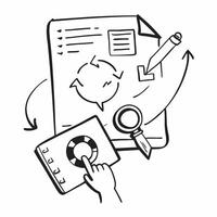 Clean Project management icon with copy space on white background concept as A illustration of a project management icon with ample copy space on a white background perfect for pr Set 2 vector